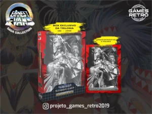 CAIXA SAGA EARNEST EVANS (vazia) + LIVRETO