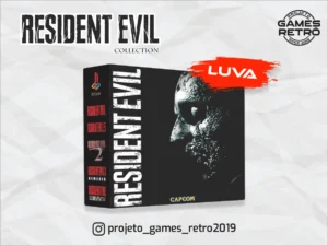 LUVA Box Resident Evil PS1 (vazia)